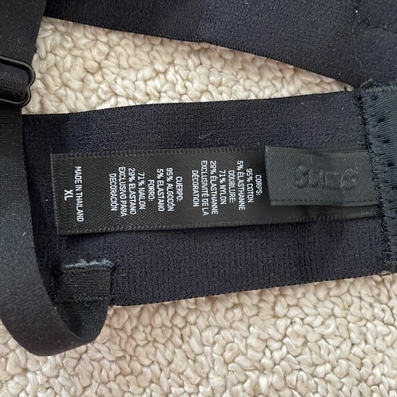 SKIMS COTTON PLUNGE BRALETTE - Picture 8 of 9